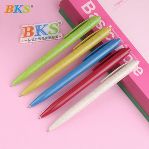 En çok satan özel Logo 1.0mm tükenmez kalem çevre dostu sevimli plastik toptan kalemler okul ofis öğrenciler ve oteller için - Product Image 6