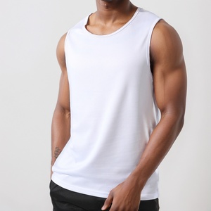 Custom Logo <b>Mens</b> Gym Tank Top Breathable Running <b>Singlet</b> Muscle Athletic Shirts Sleeveless Vest Fitness Wear <b>for</b> <b>Men</b> - Product Image 5