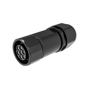Conector Circular de Alta Corriente de 32 A, 7 Pines, Impermeable, con Bloqueo de Tornillo, IP65, Enchufe Industrial - Product Image 2