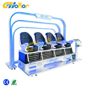 Máquina <span class=keywords><strong>de</strong></span> Juegos <span class=keywords><strong>de</strong></span> Realidad Virtual para Parque <span class=keywords><strong>de</strong></span> Atracciones, Máquina <span class=keywords><strong>de</strong></span> Simulación Virtual para 4 Personas en Oferta - Product Image 2