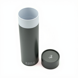 Wholesale Custom Logo Cylinder Art Paper Cardboard Recyclable Cosmetic Lipstick and Lip Balm Tubes with <b>Sponge</b> Liner - Product Image 5