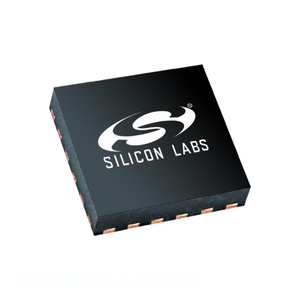 Componentes de circuito electrónico integrados de la almohadilla expuesta de 24 VFQFN originales de la EFM8BB31F64I-D-QFN24R - Product Image 1