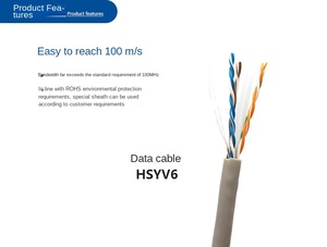 Nhà máy trực tiếp giá CAT5e CAT6 cat6A CAT7 đồng nguyên chất UTP 23AWG 24awg4 cặp PE áo khoác trong nhà ngoài trời Lan Mạng Cáp 305m - Product Image 4