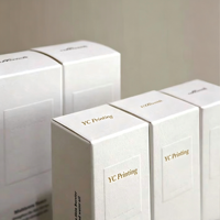 Großhandel Niedriger MOQ Anpassbare Günstige Papier-Goldfolie Biologisch Abbaubare Schwarze Weiße Braune Benutzerdefinierte Logo-Laminierung Kerzenbox