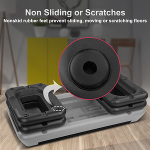 IUNNDS Mittelgroßes Sprungbrett Trainingsbank <span class=keywords><strong>Aerobic</strong></span>-Stepper Verstellbare Fitnessplattform Günstiger Kunststoff-<span class=keywords><strong>Aerobic</strong></span>-<span class=keywords><strong>Step</strong></span> - Product Image 6