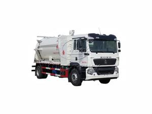 Heavy Duty HOWO 4*2 6 Wheel Electric Vacuum Truck 10-15CBM Equipped With Moro/Jurop <b>Pump</b> Strong <b>Suction</b> For Wastewater Sludge - Product Image 1