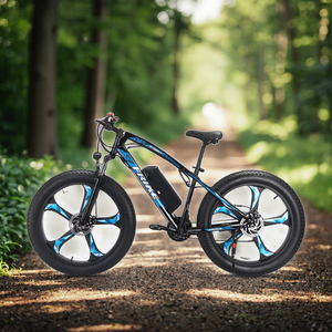 Vélos de montagne électriques pour hommes vitesses en gros vélos tout-terrain simples batterie 48v intégrée <span class=keywords><strong>moyeu</strong></span> arrière 60km pour adultes - Product Image 5