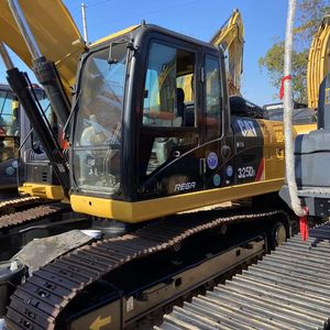 Excavadora de orugas CAT 325D usada de alta calidad, excavadora de segunda mano, excavadora CAT 325D japonesa Original, gran oferta - Product Image 4