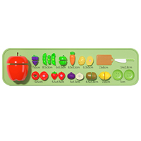 Jouets de cuisine amusants pour couper les aliments, les fruits, les légumes, les aliments factices, ensemble de jeu, jouets pour couper les fruits pour enfants, jouets éducatifs
