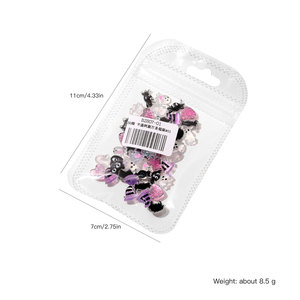 Halloween 3D Nail Art Charms Mixed Resin Nail <b>Decorations</b> DIY Cartoon <b>Witch</b> Hat Ghost Heart Nail Art Accessories Wholesale 2026 - Product Image 5