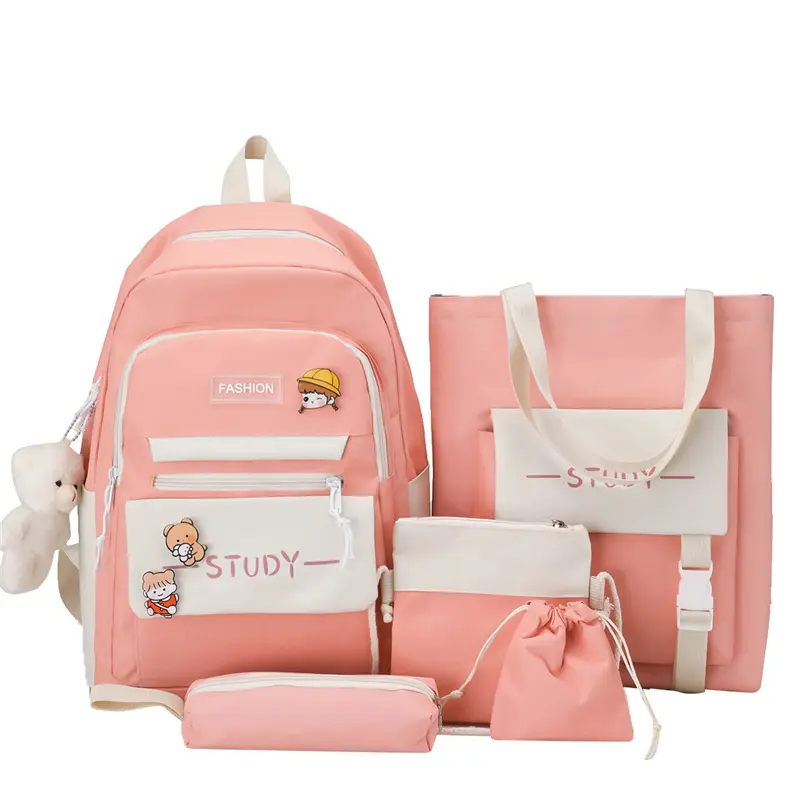 Wholesale Top Sell Fashion Kid School Bags Set Backpacks 4 Pieces Girls Backpack Set For Kids