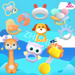 Hochets et anneaux de dentition musicaux en plastique pour bébé Offre Spéciale meilleurs cadeaux pour bébés <span class=keywords><strong>jouet</strong></span> musical gonflable - Product Image 2