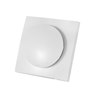 ELMAK 2025 Nouvelle Vente Chaude Ventilateur Extracteur Mural Carré en Plastique de 6 Pouces à Persiennes pour Fenêtre 110V-240V 40 dB pour Usage Domestique