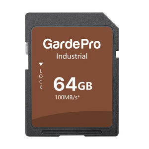 GardePro Meidase Trail Cámaras Almacenamiento de memoria 64GB Tarjeta SD U3 Grado industrial Tamaño completo Excelente para transferencia de VIDEO 4K - Product Image 1