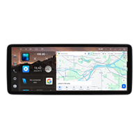 Autoradio Android 15 12,8 pouces 2400*900 3+64 Go 8 cœurs avec CarPlay sans fil et écran tactile stéréo