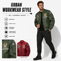Veste de baseball en chenille polyester de qualité supérieure pour hommes, logo brodé, imperméable, hiver, couleur personnalisée BRIGHT WAY