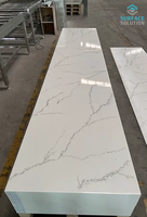 Matériaux de construction 6mm 12mm Chine Usine Grande Dalle Pierre Artificielle Feuille de Surface Solide Acrylique Modifiée