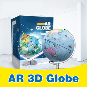 Globo de escritorio giratorio educativo para niños Smart AR World Geography Gift con lámpara - Product Image 6