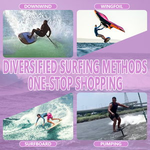 96CM Small Carbon Wave Hydrofoil Surfing Wing Foil Water Play Pump Pumping Pump Efoil Surfboard for Ocean fin Parawing <b>Board</b> - Product Image 4