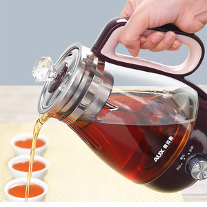 Infuseur à thé AUX 2L en acier inoxydable avec fonction de bouilloire pour thé noir et thé Pu-erh - Product Image 6
