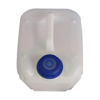 Bidon en plastique de 20 L HDPE, conteneur liquide chimique de 20 litres avec couvercle à vis, fût en plastique de 20 kg, seau, baril personnalisé