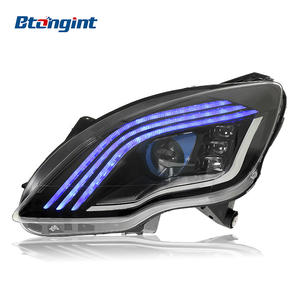 10-17メルセデスベンツRクラスW251ヘッドライトアセンブリ修正LEDレンズ昼間ランニングライトに適しています - Product Image 3