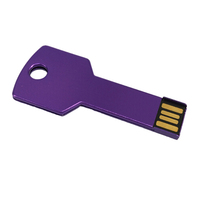 Clé USB en forme de clé personnalisée 4 Go, 8 Go, 16 Go, 32 Go, 64 Go clé USB en métal, clé USB cadeau promotionnel avec logo