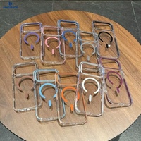 Coques transparentes anti-jaunissement pour iPhone 17, étuis transparents magnétiques anti-jaunissement pour iPhone 17 Pro Max, housses de téléphone élégantes