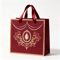 Sacs en papier et sacs fourre-tout personnalisés pour bijoux, montres et lunettes, parfaits pour colliers et bagues