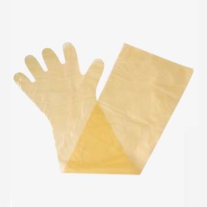 Guantes Veterinarios Desechables de Polietileno de Grosor Medio para Uso Animal, Largos hasta el Brazo, para Invierno, para Vacas, Personalizados por el Fabricante - Product Image 4