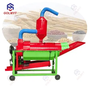 China factory farm rice mazie paddy wheat corn tractor PTO driven thresher machine sheller price