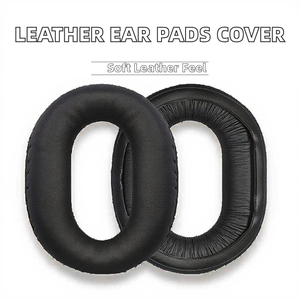 Coussinets d'oreille de remplacement Hexunchao en cuir protéiné respirant pour casques <span class=keywords><strong>Audio</strong></span> <span class=keywords><strong>Technica</strong></span> ATH-M20X M30X <span class=keywords><strong>M40X</strong></span> M50X - Product Image 2