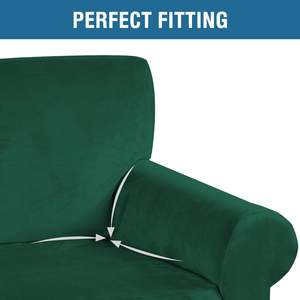 Copridivano all'ingrosso elastico elasticizzato solido sedile singolo copridivano per L forma // <span class=keywords><strong>natale</strong></span> divano coprisedie per soggiorno - Product Image 3