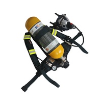 Bel équipement de lutte contre les incendies appareil respiratoire autonome masque complet pompier SCBA sauvetage incendie 6.8L cylindre CE