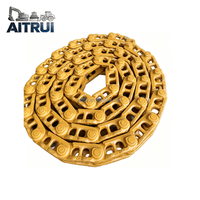 AITRUI - Conjunto de Zapatas y Eslabones de Cadena de Oruga Reforzados para Excavadoras CX130, CX135, CX140, CX160, CX170, CX180, CX190