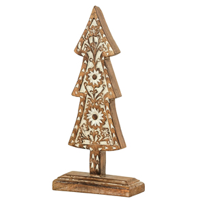 Sculpture d'arbre en bois en forme d'arbre en bois - Product Image 6