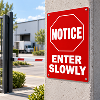 Panneau de signalisation routière en aluminium léger et durable, conception personnalisée, résistant aux intempéries, multi-scénarios, plaque d'avertissement de sécurité routière