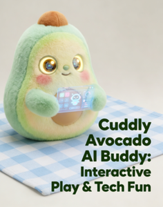 Nuevo Juguete de Peluche Interactivo con IA y Inteligencia Emocional para Niños, Dispositivo de Aprendizaje con Rueda de Emociones y Juegos Interactivos - Product Image 1