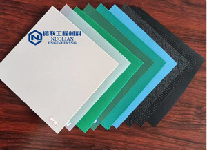 Tấm Màng Địa Kỹ Thuật <span class=keywords><strong>PVC</strong></span> Màng Địa Kỹ Thuật 1Mm Màng Địa Kỹ Thuật Mịn Màng Nhựa HDPE Giá Lót Hồ - Product Image 2