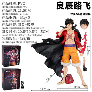 ฟิกเกอร์ตัวการ์ตูนญี่ปุ่น OTC 2023ใหม่ขนาด32ซม. 12.6นิ้วหุ่นอะนิเมะลูฟี่ทำจากเรซินหัตถกรรม - Product Image 2