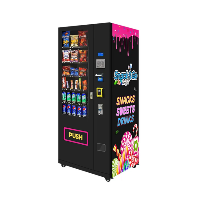 Automatic Snack Bottled Beer Cold Drink Water Combo Vending Machine Factory Drink Vending Machine Manufacture
