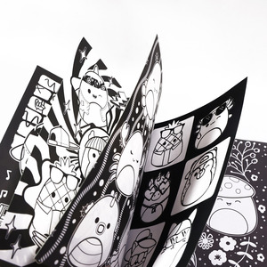 Perfect Bound Soft Cover Custom Kids Libros <span class=keywords><strong>para</strong></span> <span class=keywords><strong>colorear</strong></span> <span class=keywords><strong>Kawaii</strong></span> Animal Forest Coloring Flocking Book - Product Image 5