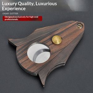 Cortador de Cigarros Portátil de Lujo de Acero Inoxidable <span class=keywords><strong>FEIE</strong></span> con Cuchilla de Corte Doble Afilada, Guillotina para Cigarros - Product Image 2