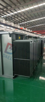 Transformateur triphasé de type coffret haute tension 1500 KVA 24 KV/480 V à faible bruit et faibles pertes.