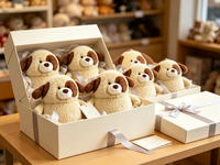 Boneka Plush OEM Berkualitas Tinggi Bahan Plush Lembut untuk Permainan Anak Hadiah Promosi Bisnis Mainan Plush