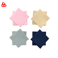 Serviettes de Cocktail de couleur Serviettes Airlaid de luxe Linge comme des serviettes de boisson pour le bar