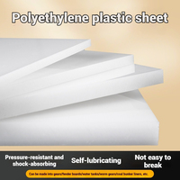 Panneau en polyéthylène de taille personnalisée feuille HDPE 3mm rouleau noir et blanc feuilles de plastique PE avec service de découpe