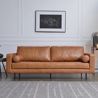 Canapé en cuir fait main, design unique et innovant, relaxation personnalisée, ensemble de canapés d'art