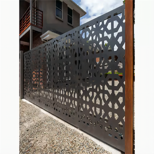 Tùy chỉnh màu sắc/Kích thước/vật liệu mới kim loại trang trí tường nghệ thuật Bảng điều chỉnh nhôm cắt laser vườn cắt laser tấm màn hình - Product Image 5