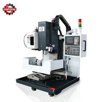 Fraiseuse CNC universelle verticale HIPOW XK7126 avec commande GSK, broche BT40 8000 tr/min, tête diviseuse 4 axes, charge 200 kg